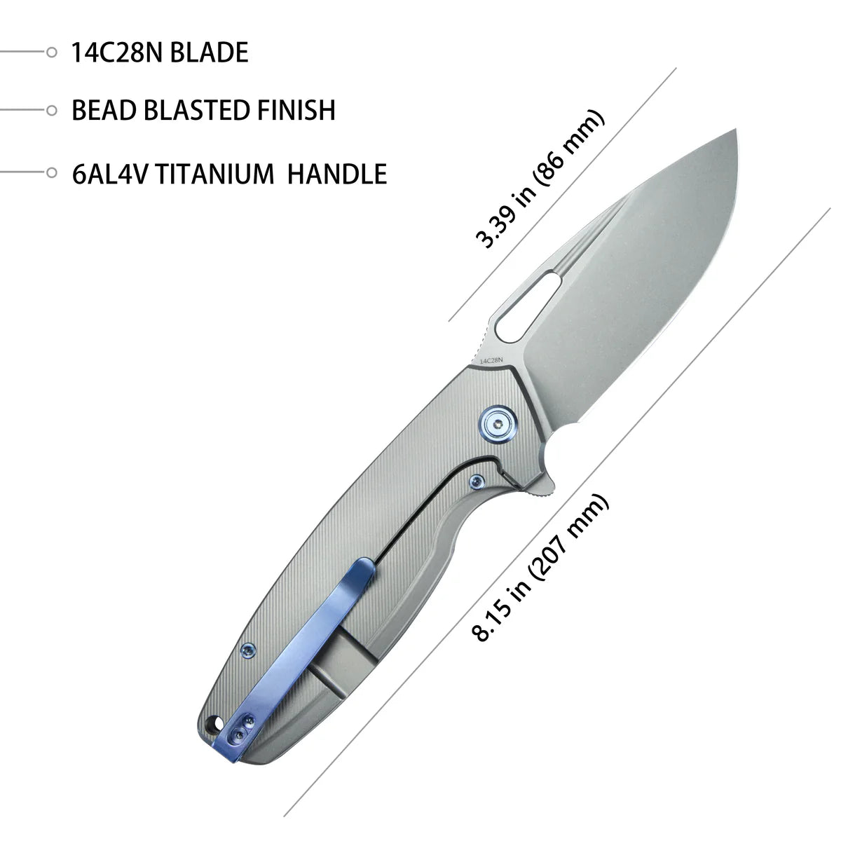 Kubey Tityus Frame Lock